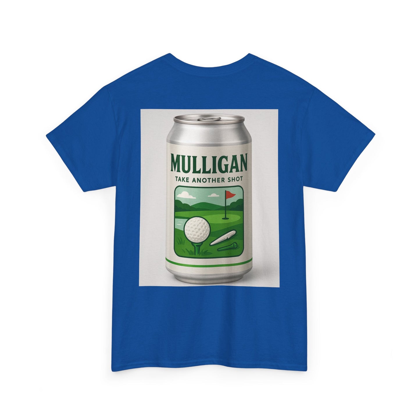 Mulligan Golf Tee - Unisex Heavy Cotton Shirt, Perfect for Golf Lovers, Casual Wear, Gifts for Him/Her, Sports Fan Attire