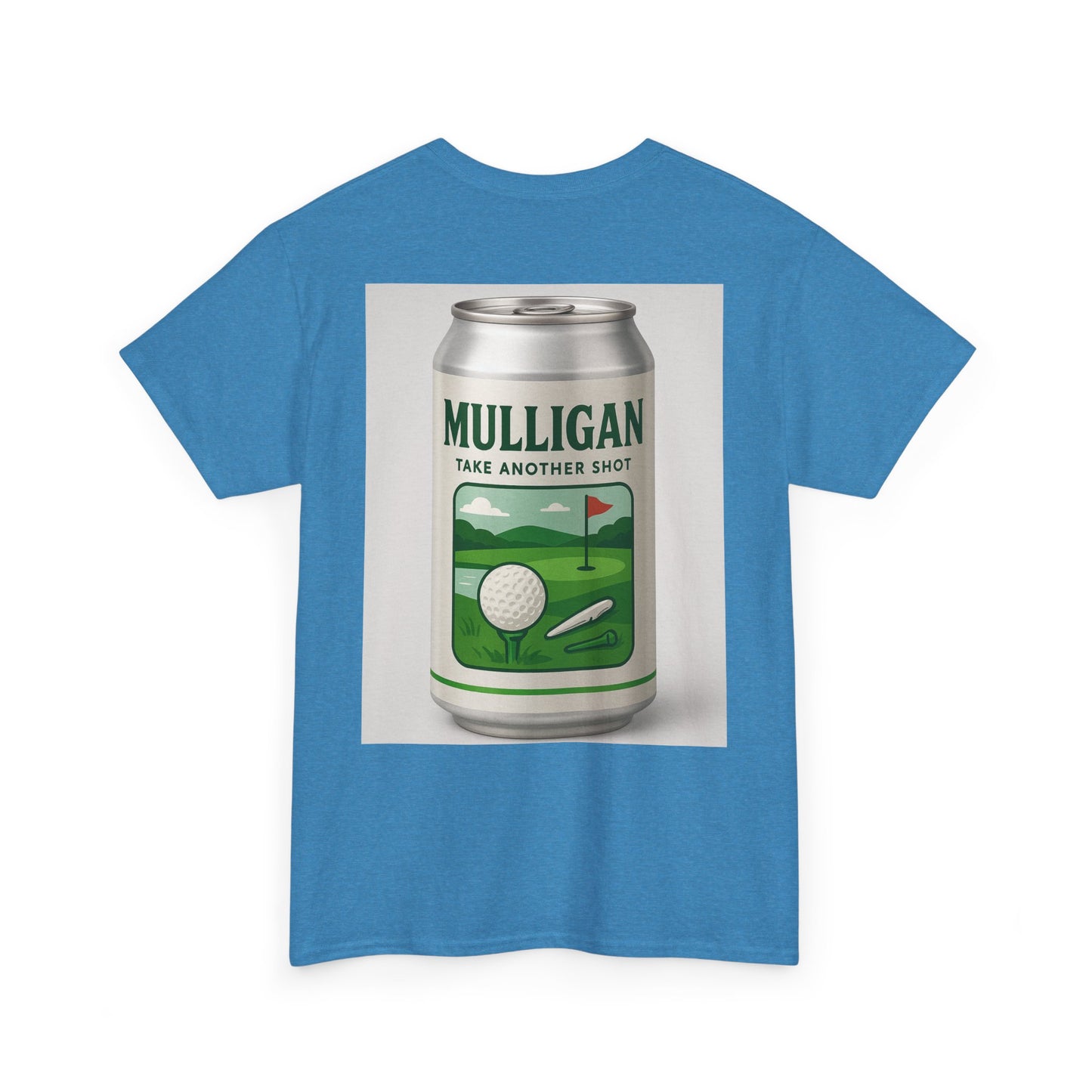 Mulligan Golf Tee - Unisex Heavy Cotton Shirt, Perfect for Golf Lovers, Casual Wear, Gifts for Him/Her, Sports Fan Attire