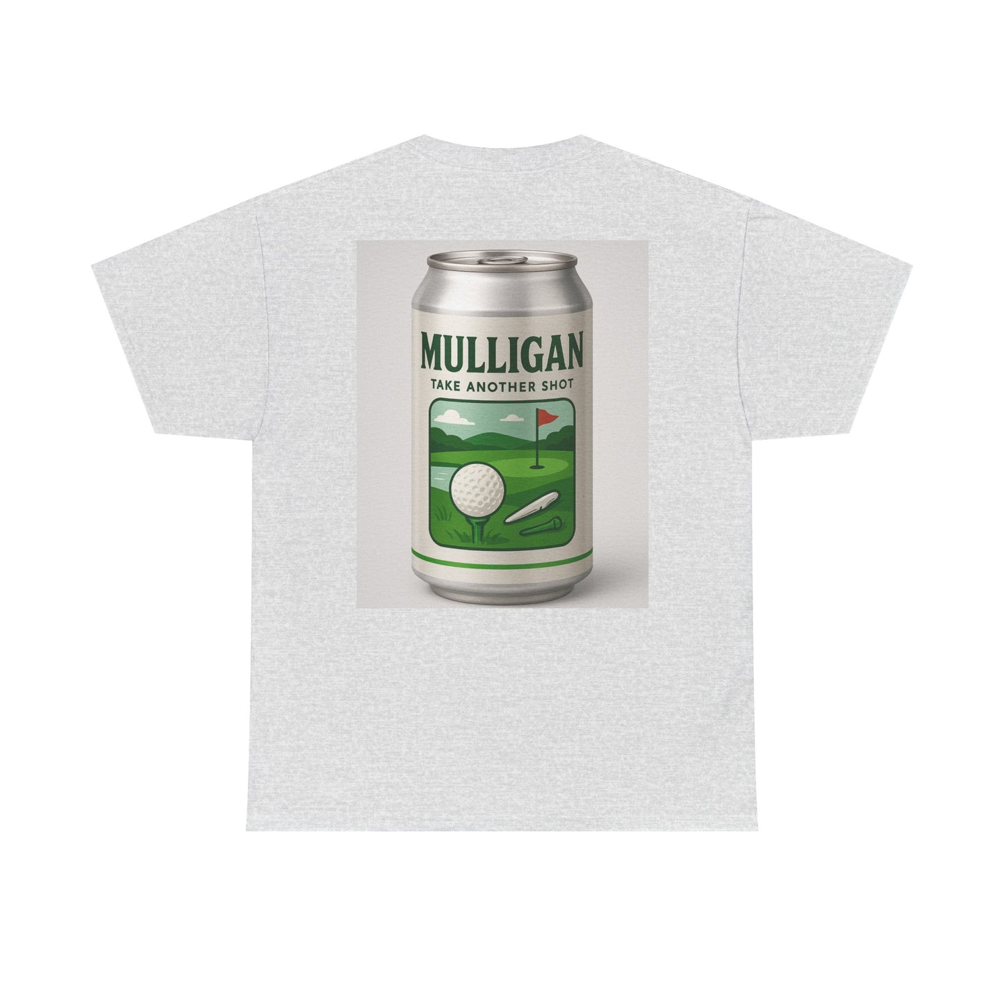 Mulligan Golf Tee - Unisex Heavy Cotton Shirt, Perfect for Golf Lovers, Casual Wear, Gifts for Him/Her, Sports Fan Attire