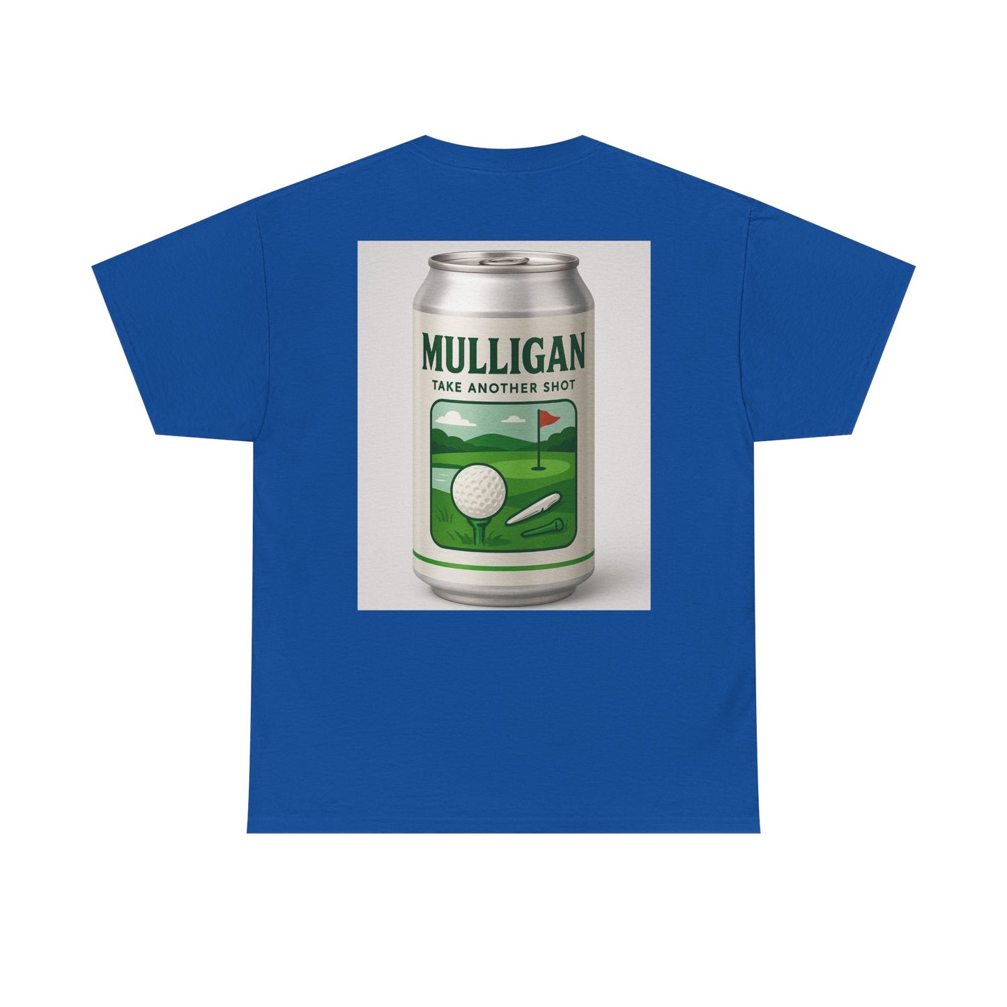Mulligan Golf Tee - Unisex Heavy Cotton Shirt, Perfect for Golf Lovers, Casual Wear, Gifts for Him/Her, Sports Fan Attire
