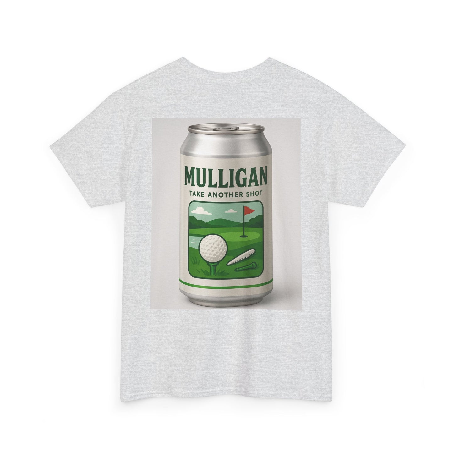 Mulligan Golf Tee - Unisex Heavy Cotton Shirt, Perfect for Golf Lovers, Casual Wear, Gifts for Him/Her, Sports Fan Attire