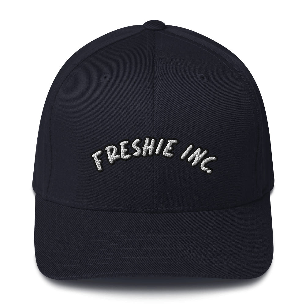 Freshie Inc. Flex-Fit Structured Twill Cap