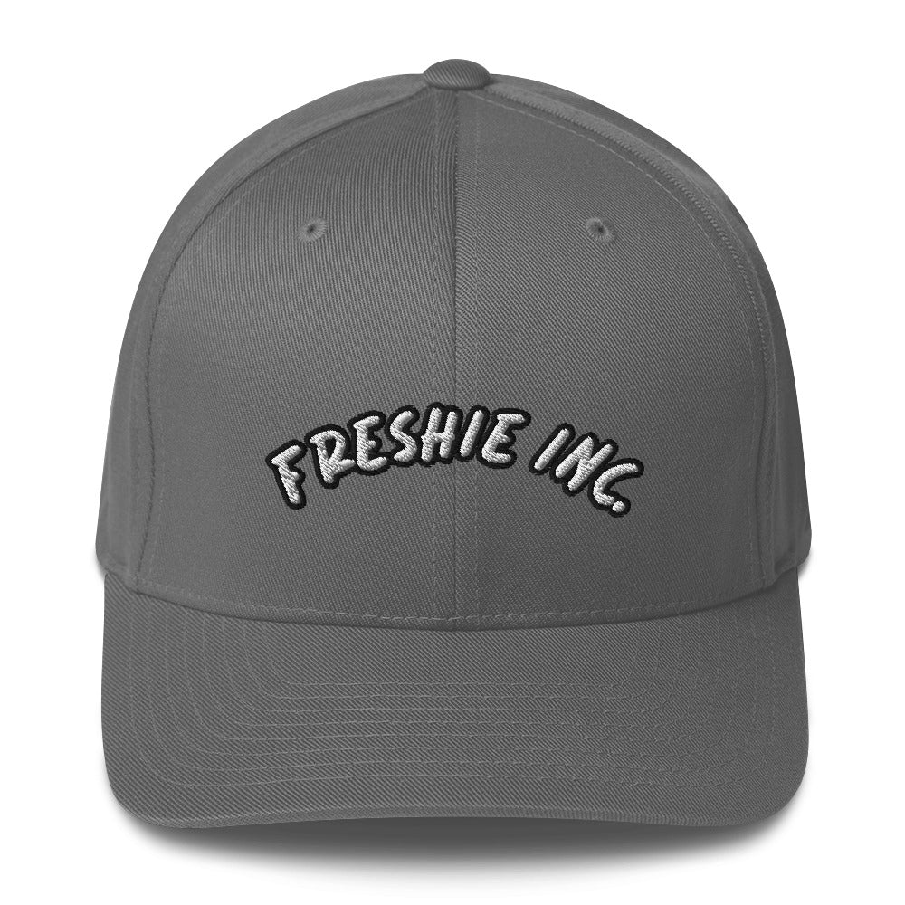 Freshie Inc. Flex-Fit Structured Twill Cap